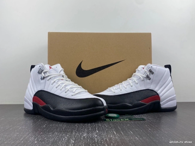 Rep CT8013-162 Air 12 Jordan Taxi Red 0729